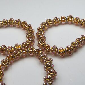 Fashion Yellow Crown  Elastic Bracelet x 3 Pieces on sale